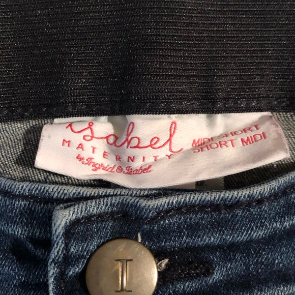 Isabel Maternity MIDI Short Short MIDI - Picture 4 of 11